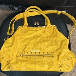 Bright Yellow large handbag. Super cute